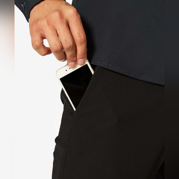 Lululemon Commission Pant Slim *Warpstreme 37" Size 34 Black Color - Picture 3 of 16